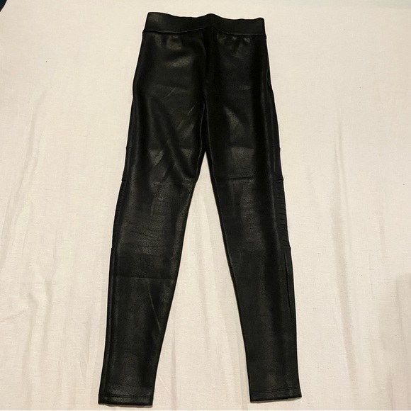 Dynamite Black Faux Leather Leggings Size XS - Picture 16 of 16